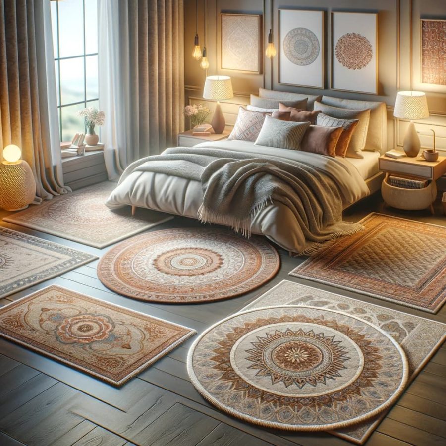 alfombras, geométricas, diseño, interior, mantenimiento, consejos, limpieza, transformación, espacios, pequeños, mezclar, patrones, estampadas, dinamismo, decoración, dormitorio, modernas, coloridas, estilo, visual